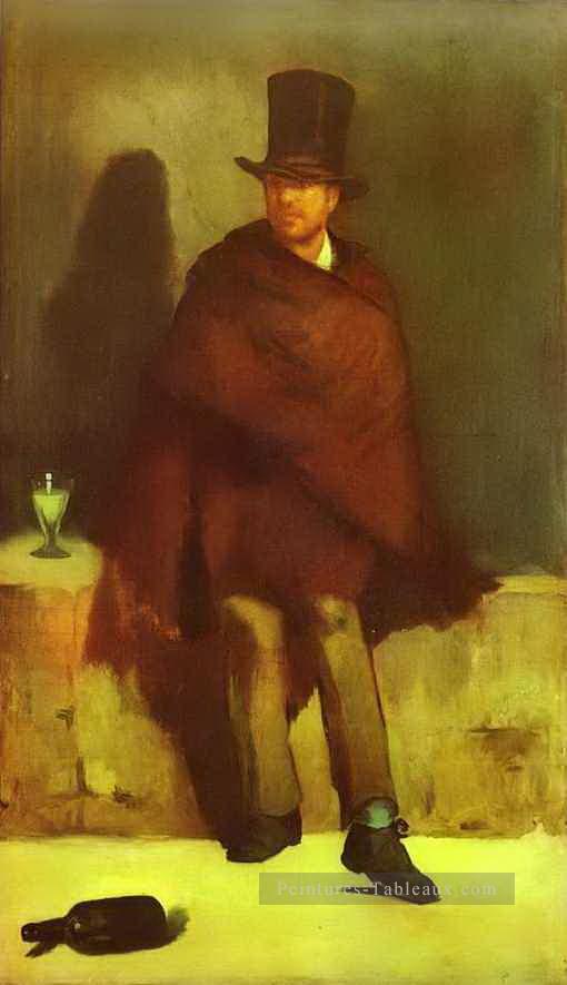 Le buveur d’absinthe Édouard Manet Peintures à l'huile